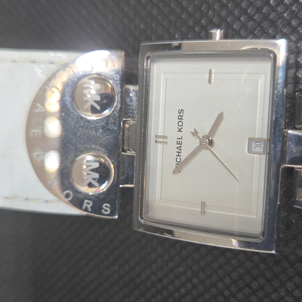 MK Watch White/silver - Picture 3 of 8